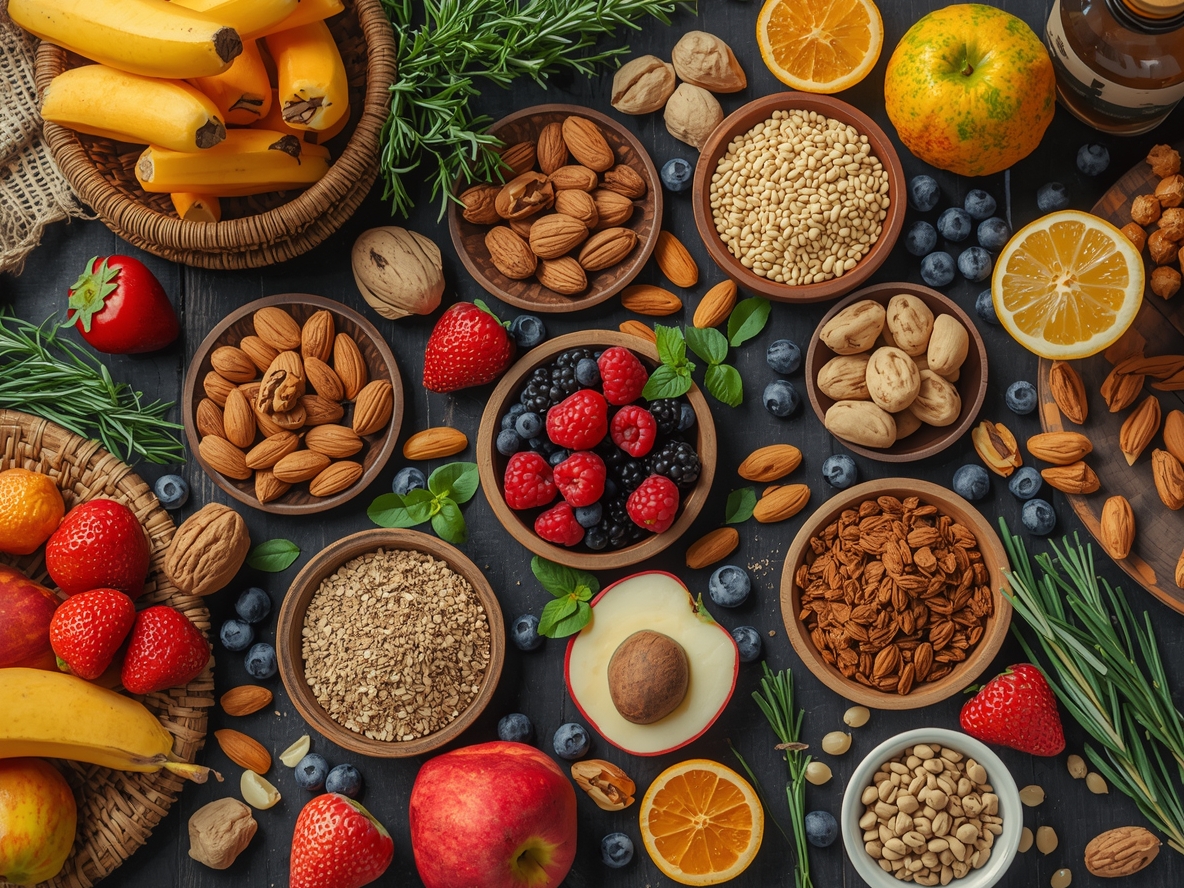 Naturliga livsmedel från lokala odlare